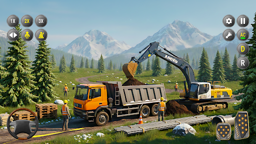 Road Construction Vehicles 3D PC