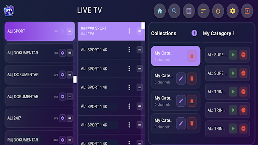 Smart IPTV: Live-Übertragung PC