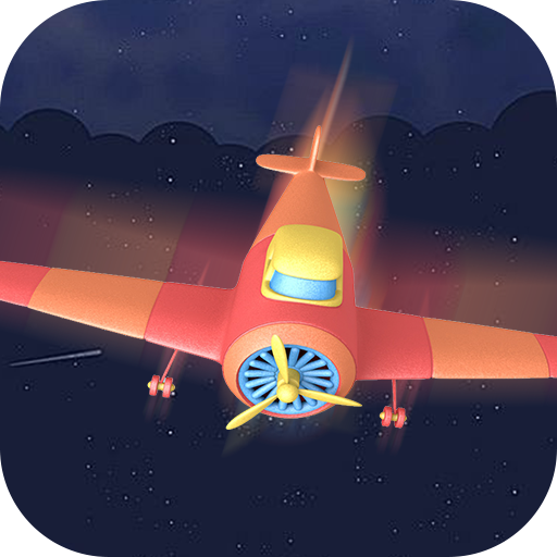 97pkr Night Airplane