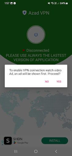 IRAN e Azad VPN فیلترشکن پی سی