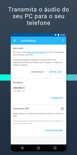 AudioRelay: Streaming de aúdio