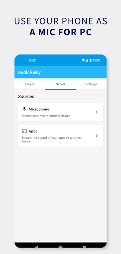 AudioRelay: Stream audio & mic পিসি