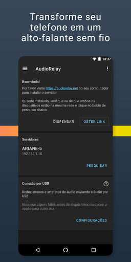 AudioRelay: Streaming de aúdio