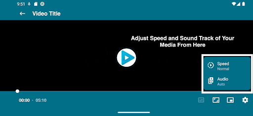 AZK Player -  Play Video Music PC