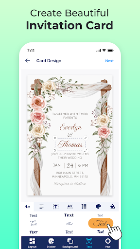 komputer Invitation Maker & Card Design