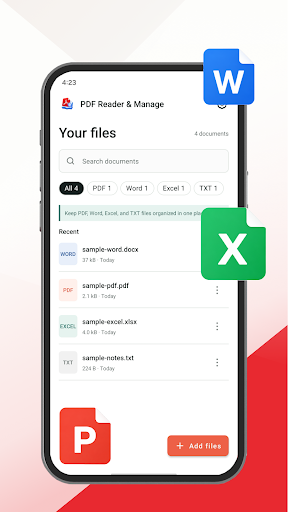 PDF Reader & Manage الحاسوب