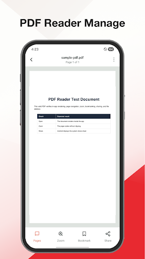 PDF Reader & Manage الحاسوب
