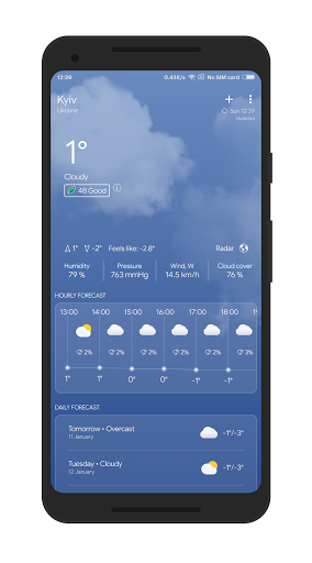 Погода: The Weather App LE PC