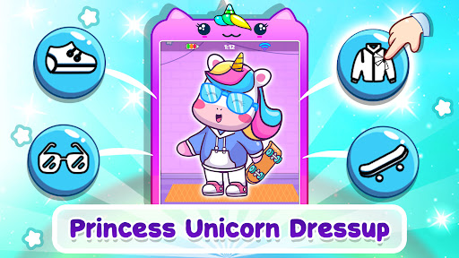 Unicorn phone mobile toy games