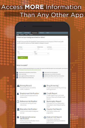 Background Check Fast Search PC