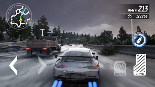 Traffic Driving Car Simulator الحاسوب