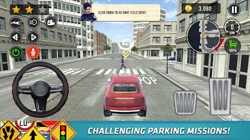 Real Car Driving Academy Game الحاسوب