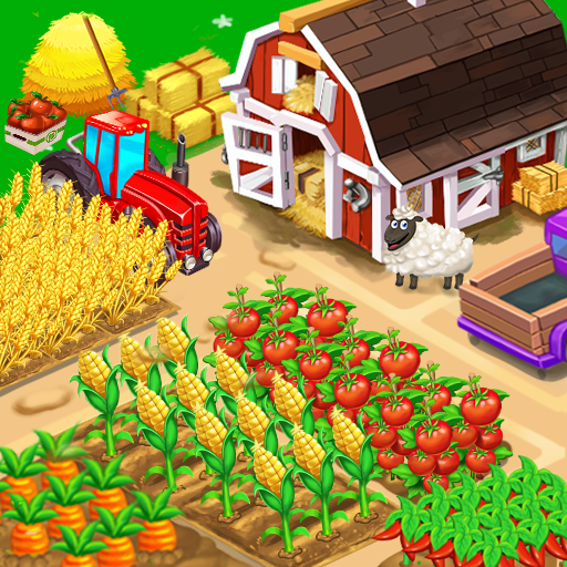 Farm Day Farming Offline Games الحاسوب