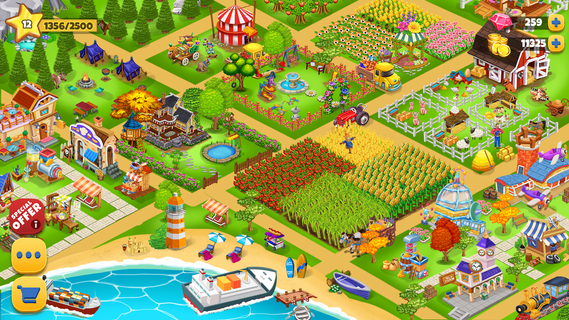 Farm Day Farming Offline Games PC