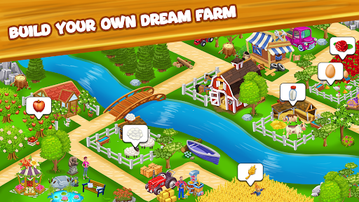 Farm Day Farming Offline Games الحاسوب