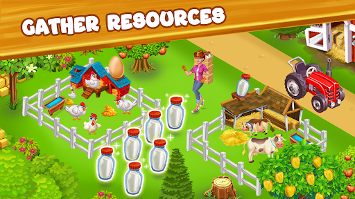 Farm Day Farming Offline Games الحاسوب