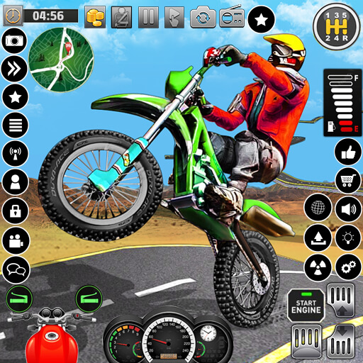 Bike Stunt Dirt Bike Games পিসি