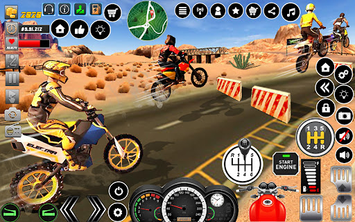 Bike Stunt Dirt Bike Games পিসি