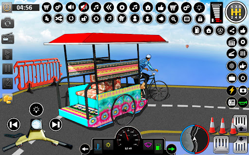 Bicycle Rickshaw Driving Games پی سی