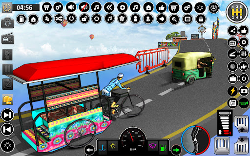 Bicycle Rickshaw Driving Games پی سی