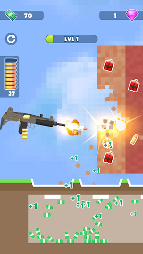 Gun Crusher: Smashing games