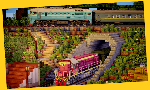 Train Mod for Minecraft PC