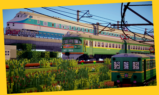 Train Mod for Minecraft PC