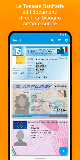 TesSa: tessere e documenti PC