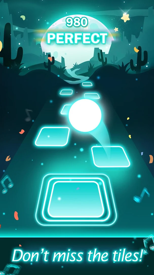 Ballz Hop:Dancing Tiles PC