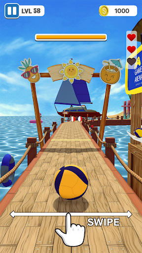 Beach Ball - Rolling Ball Game PC