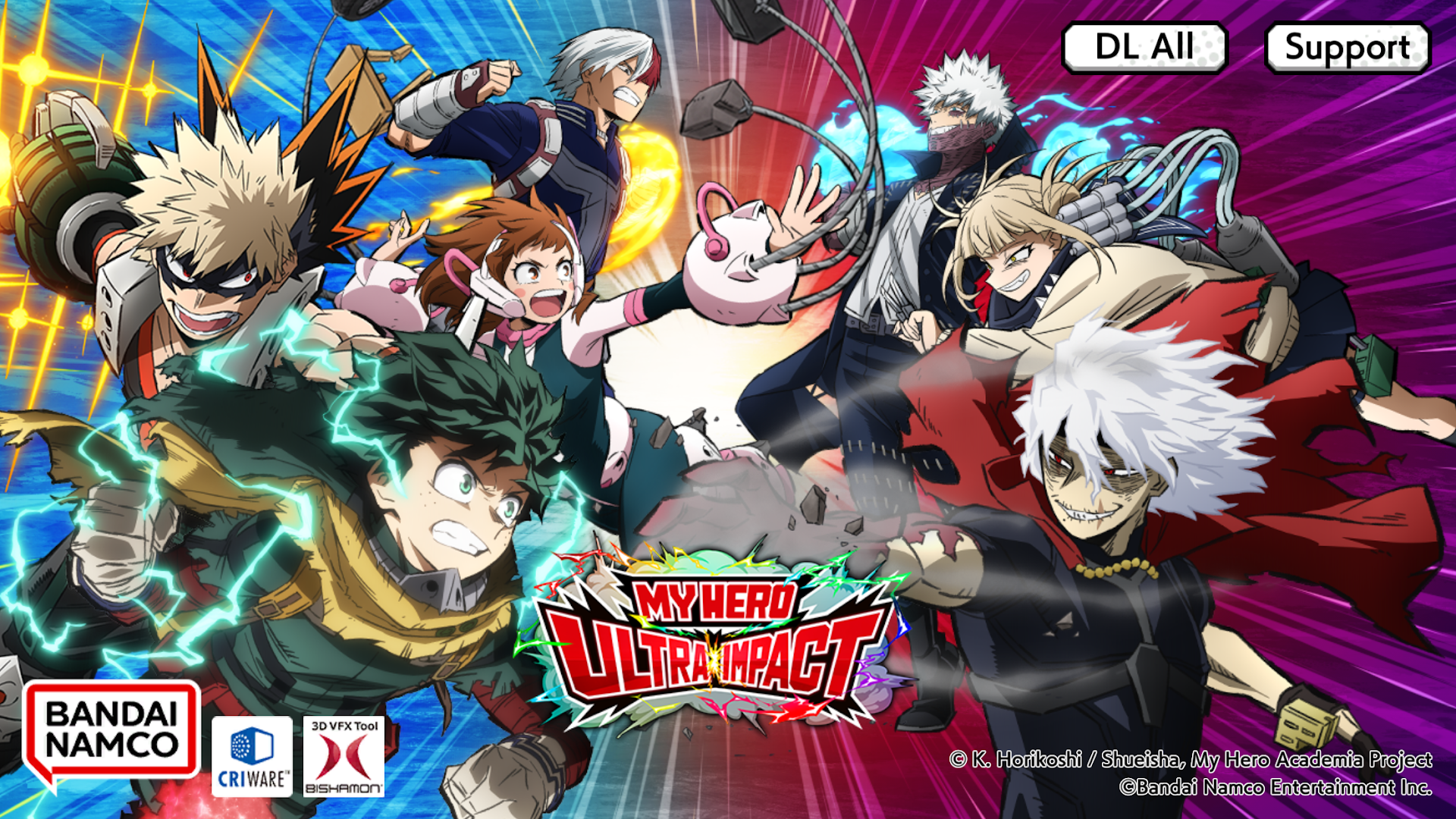 MY HERO ULTRA IMPACT PC