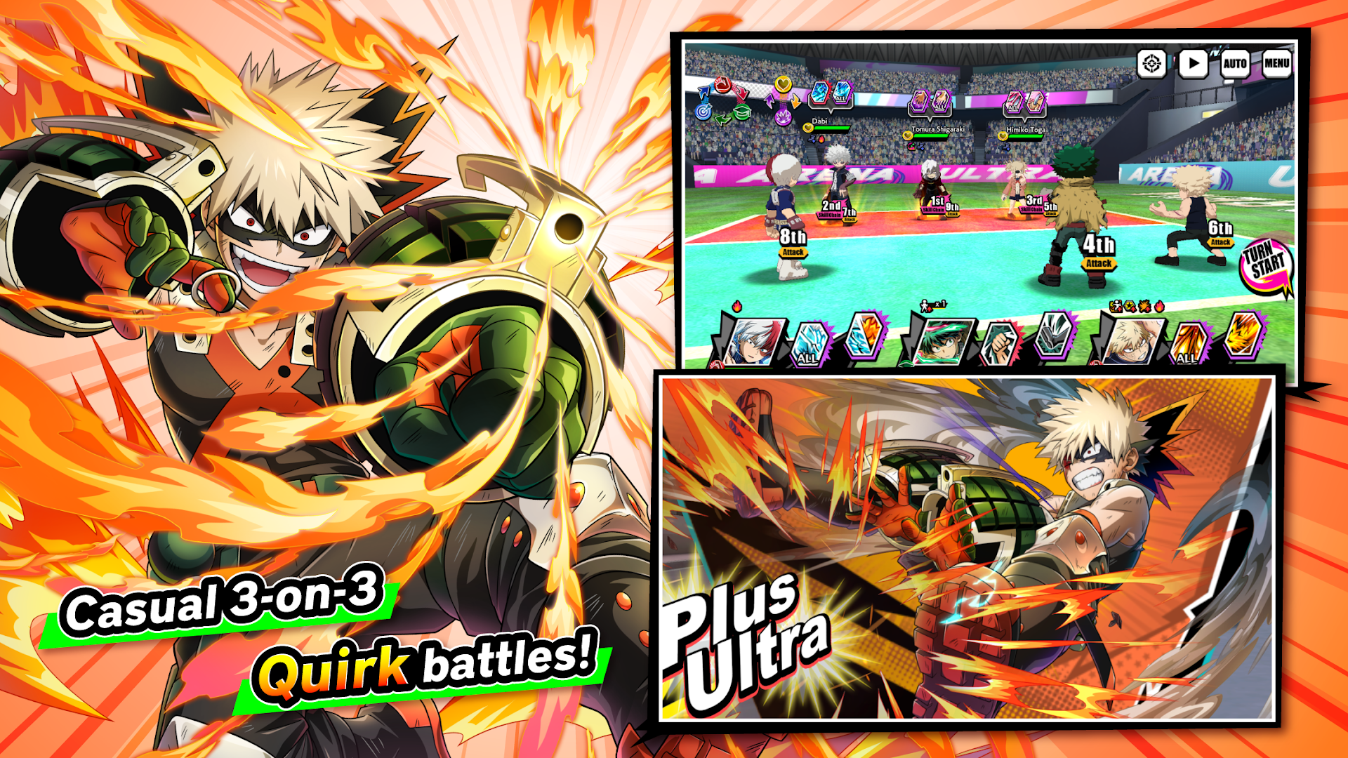 MY HERO ULTRA IMPACT PC