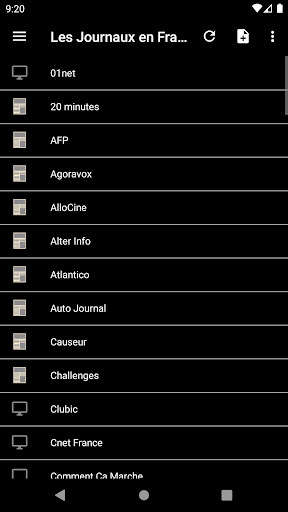 Les Journaux en Français PC