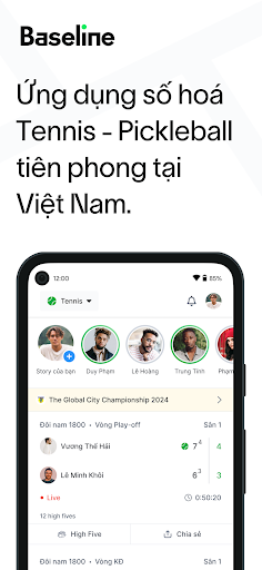 Baseline - Tennis & Pickleball PC