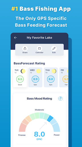 BassForecast: Fishing Forecast ПК