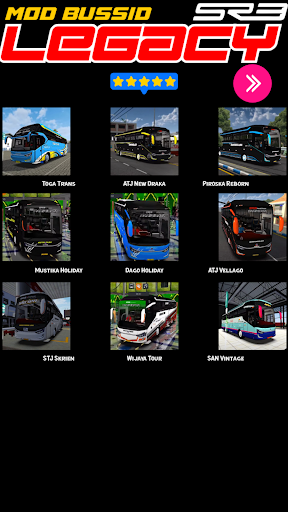 Mod Bussid Legacy SR3 PC