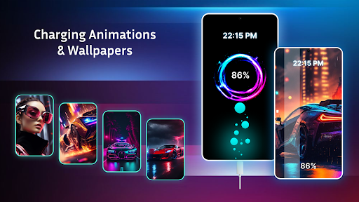 Battery Charging Animation App PC