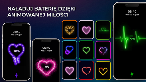 animacja ładowania telefonu PC