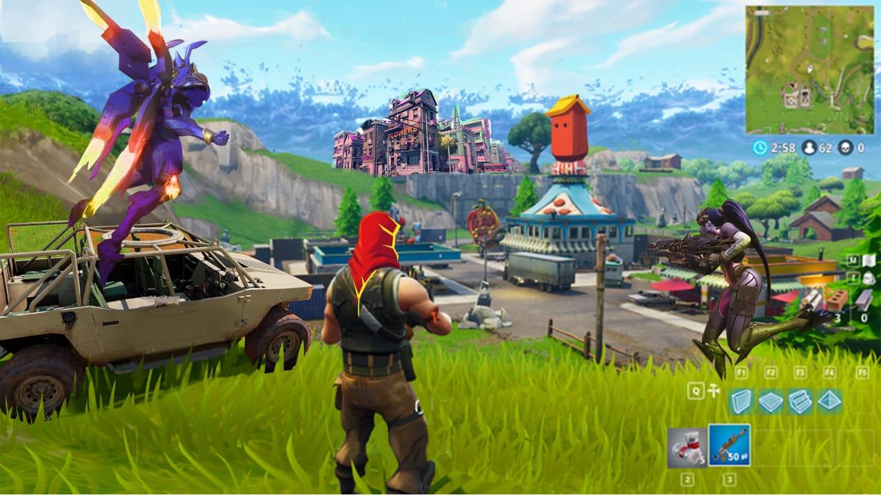 لعبة الحرب مع الاصدقاء فورت سترايك الحاسوب