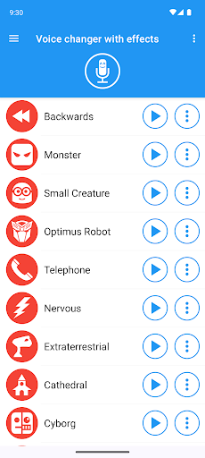 komputer Voice changer with effects