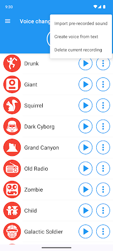 komputer Voice changer with effects