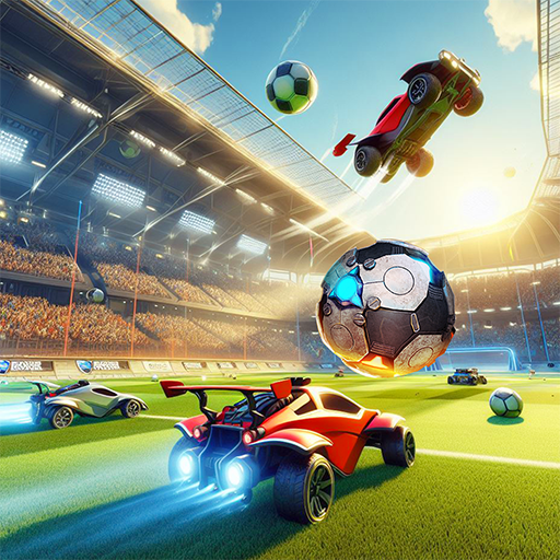 Rocket Car Soccer League Games الحاسوب