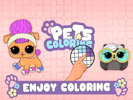 PETS Coloring : Yes.Pixel Art by Number الحاسوب