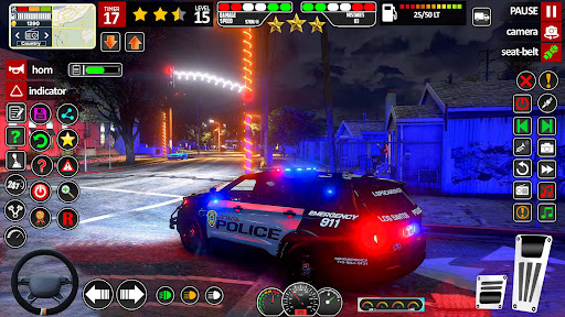 US Police Car Chase Games 2025