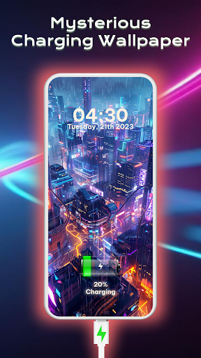 4K Battery Charging Animation PC