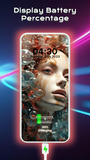 4K Battery Charging Animation PC