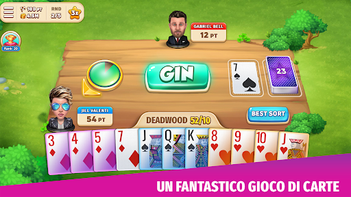 Gin Rummy Stars: Giochi Ramino PC