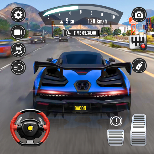 Traffic Driving Car Simulator الحاسوب