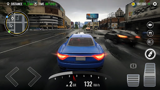 Traffic Driving Car Simulator الحاسوب