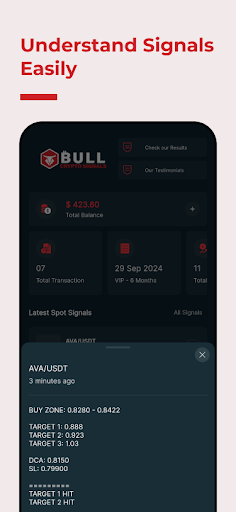 Bull Crypto Signals & Updates پی سی